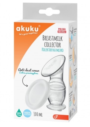 Opakowanie silikonowego kolektora pokarmu Akuku A0399
