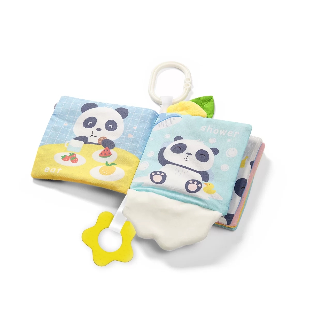 Panda w książeczce sensorycznej Babyono My Life