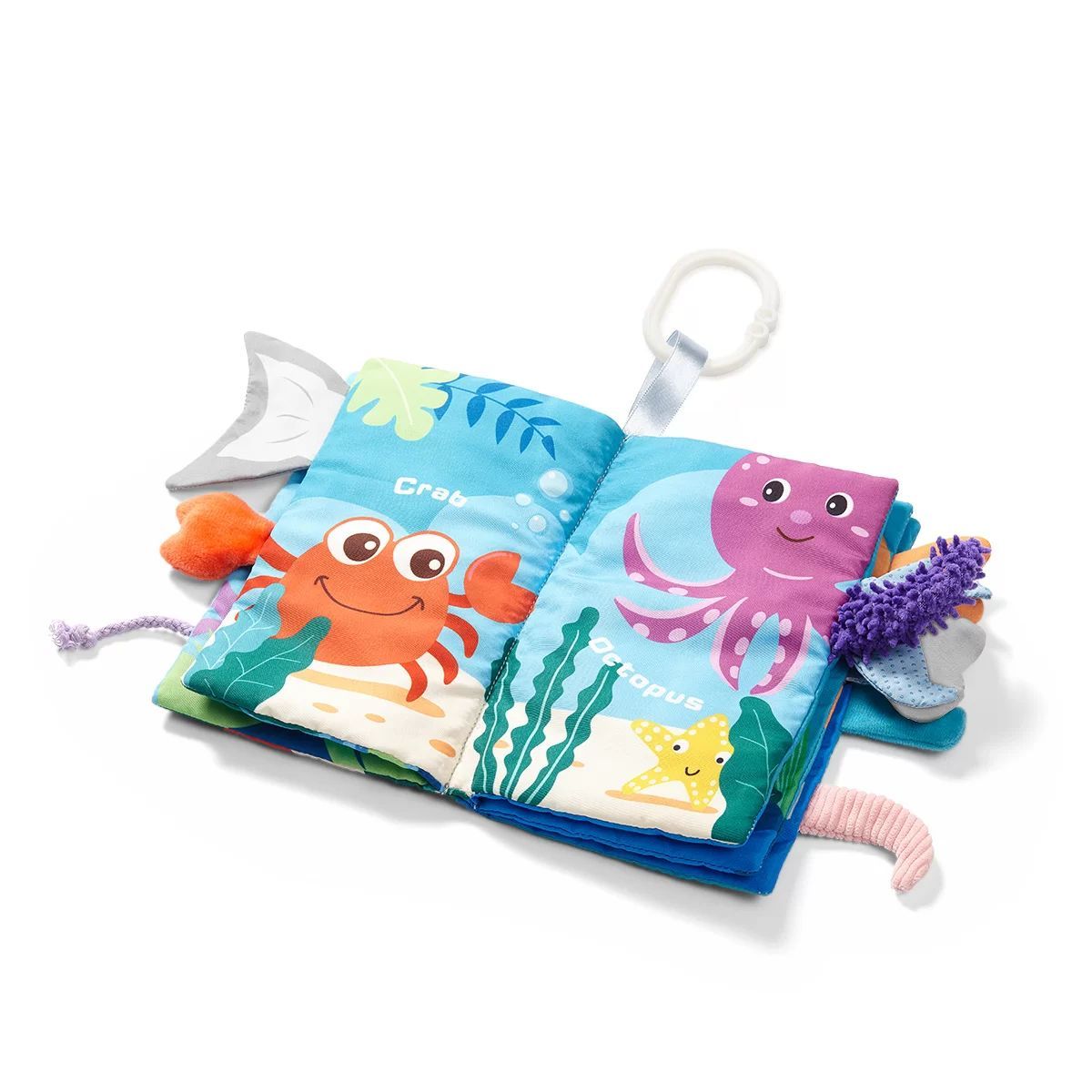 Morskie zwierzęta w książeczce Babyono Go To The Ocean