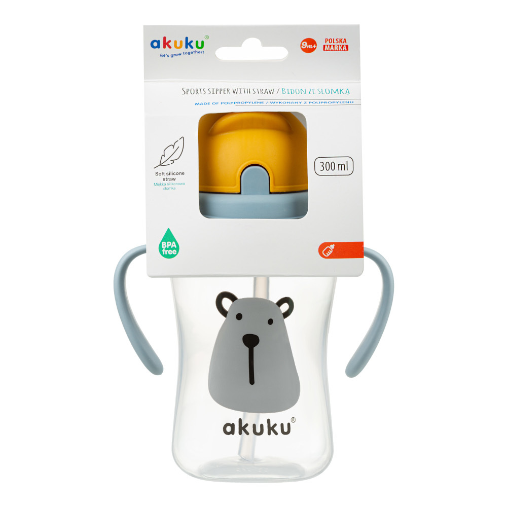 Bidon Akuku A0203 Miś w opakowaniu