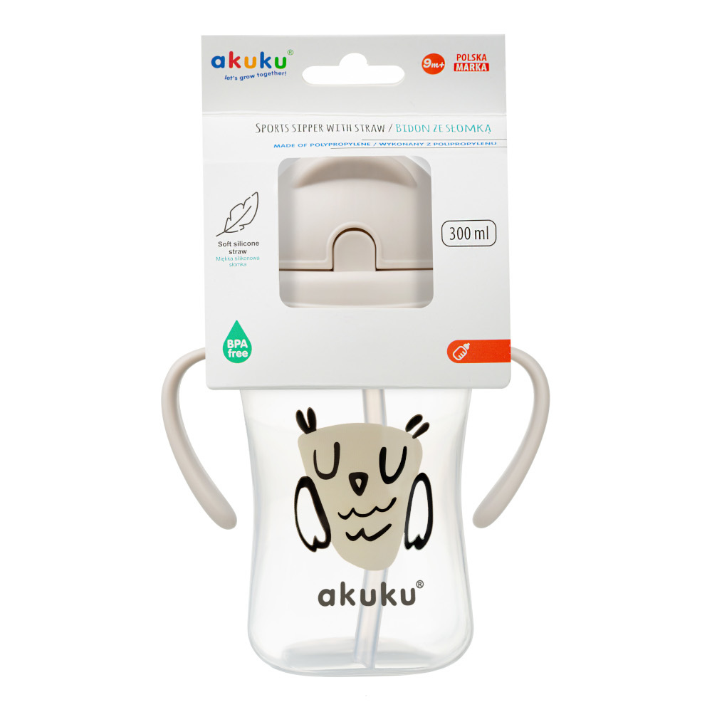 Bidon Akuku A0204 Sowa w opakowaniu