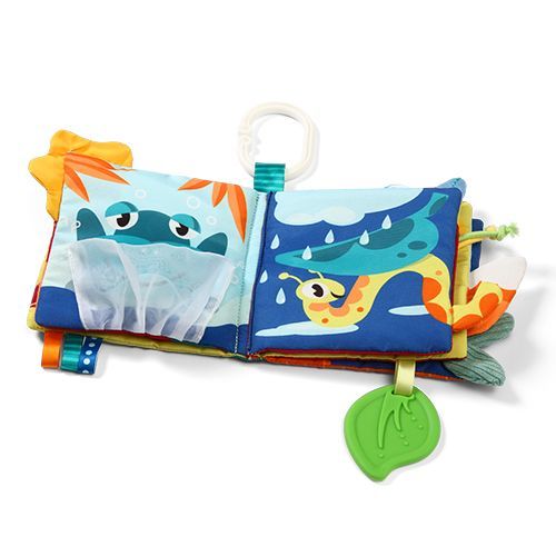 Otwarte strony książeczki Babyono Forest Trip