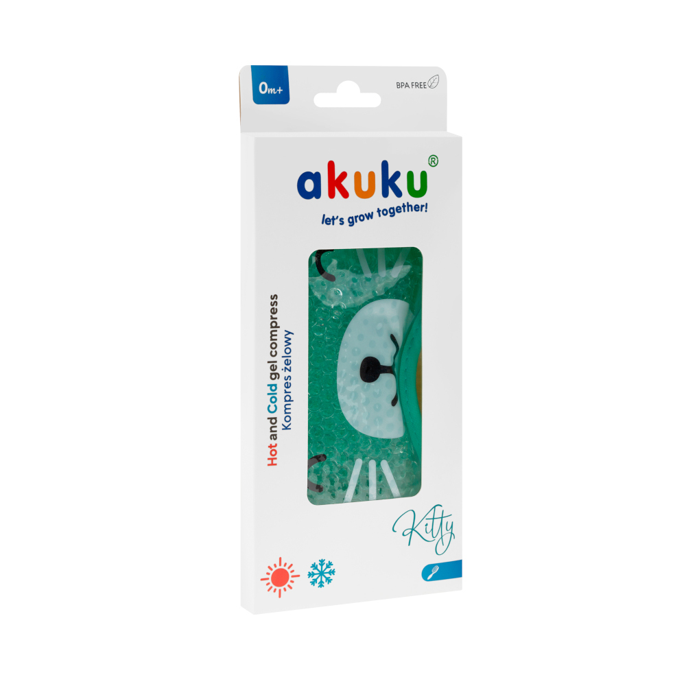 Kompres żelowy Akuku A0250 w opakowaniu