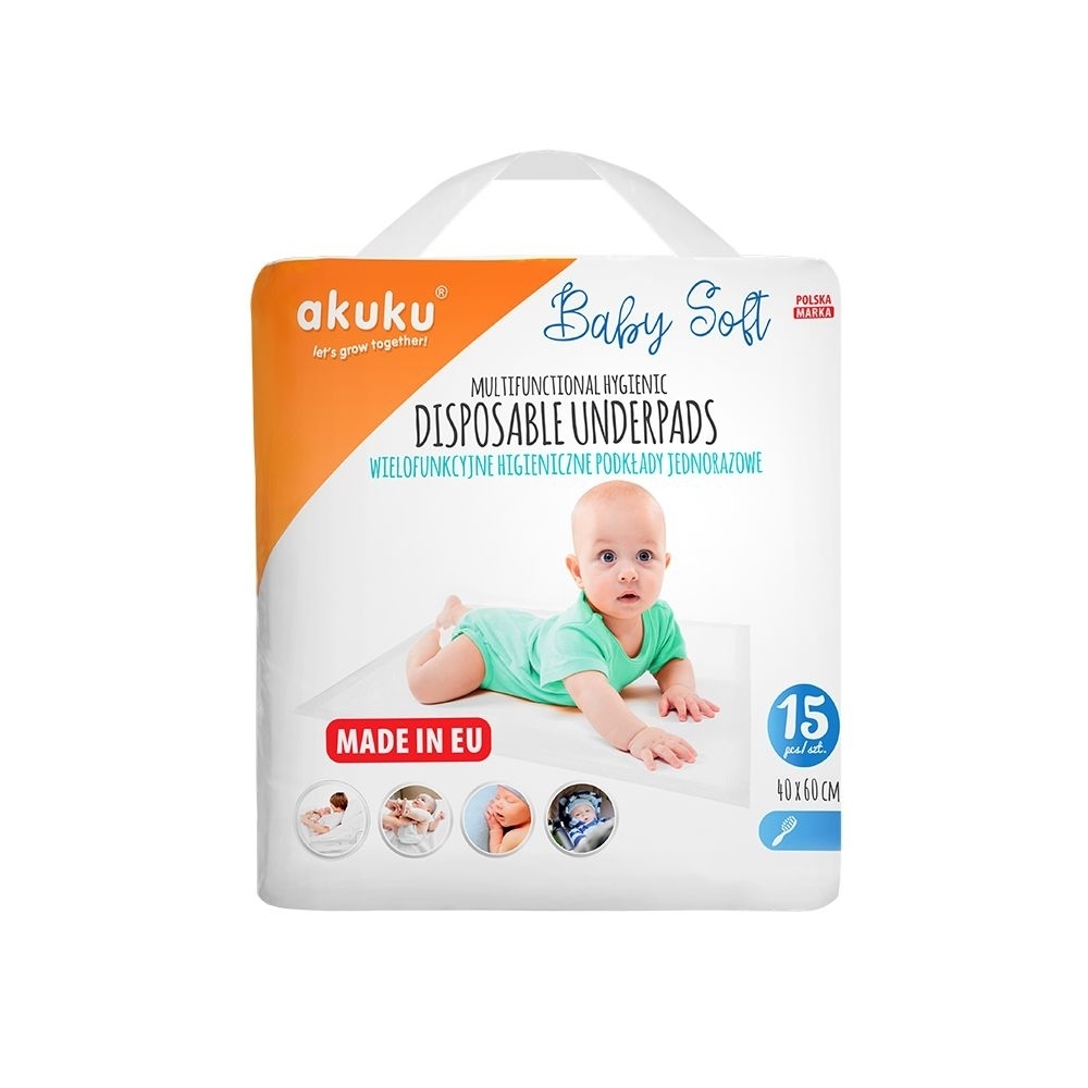 Akuku Baby Soft podkłady jednorazowe