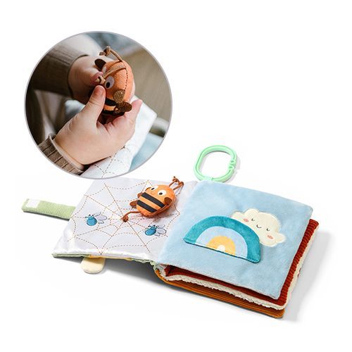 Faktura materiału książeczki Babyono Nature