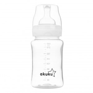 Szerokootworowa butelka antykolkowa Akuku A0107 240 ml