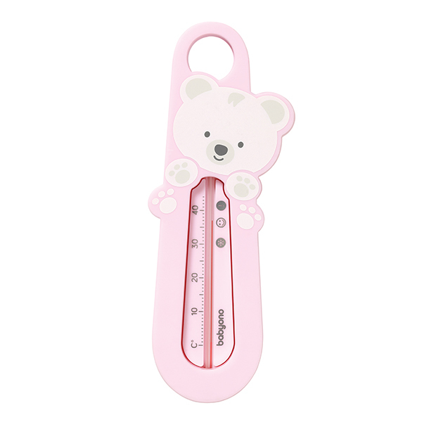 Babyono termometr do wody Miś różowy