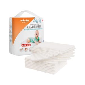 Akuku Baby Soft podkłady 40 na 60 cm 15 sztuk