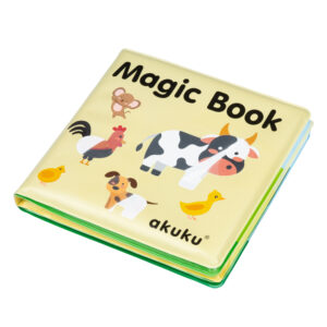 Akuku magiczna książeczka do wody Farma 6m+