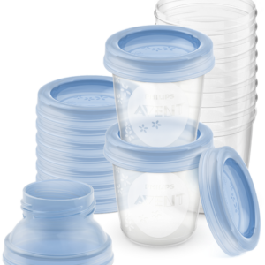 Philips Avent SCF618/10 zestaw dziesięciu pojemników z adapterem