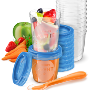 Philips Avent SCF721/20 zestaw 20 pojemników z łyżeczką